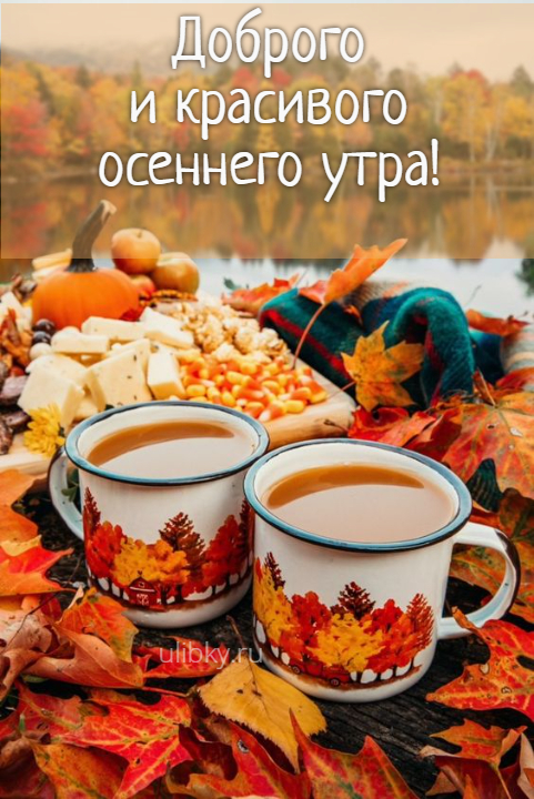 Фото Осеннего Утра И Кофе